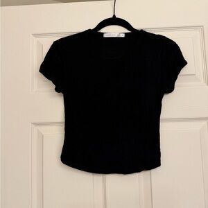 Altar'd State Black Crop Top